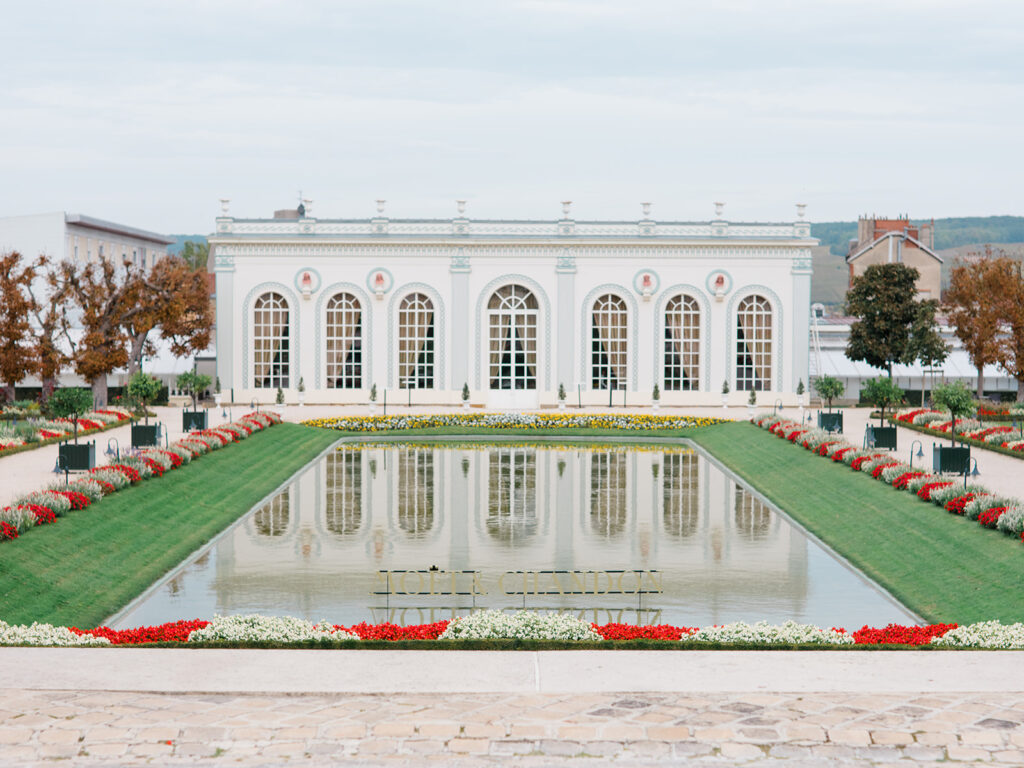 Moet + Chandon's Orangerie Proposal location in Champagne France