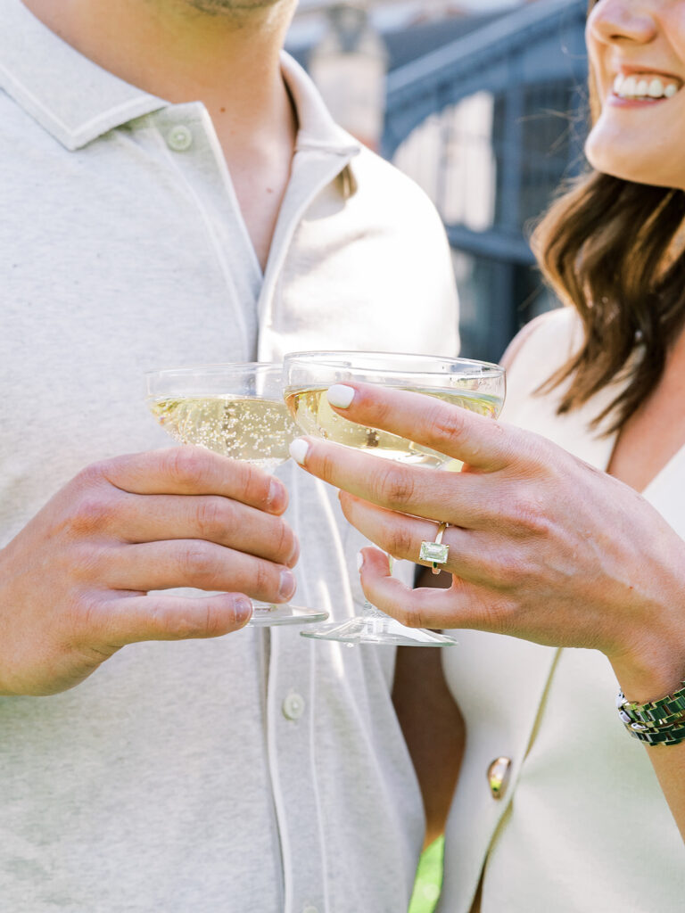 Pommery Champagne House Engagement Photoshoot